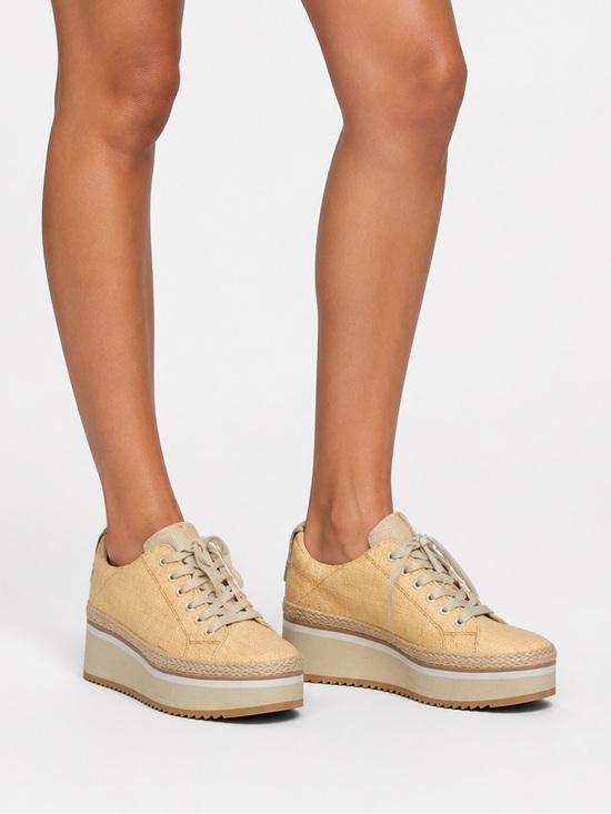 Dolce Vita Shoes - DOLCE VITA Mercer Raffia Platform Espadrille Sneaker